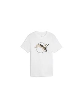 Camiseta Puma Graphics III B Niño Blanco