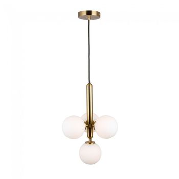 Lámpara colgante musa opal (4 luces)