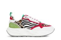 zapatillas running con estampado animalier multi animalier