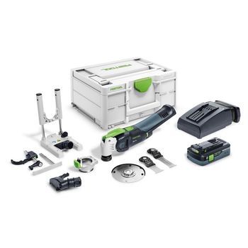 Festool Oscilante A Batería Osc 18 Hpc 4,0 Ei-set Vecturo