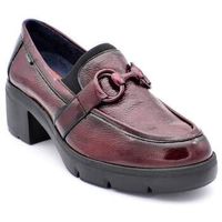 fluchos mocasines f2111 burdeos para mujer