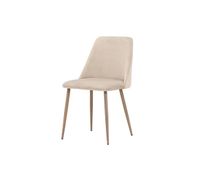 silla de comedor night 49x56x87 beige