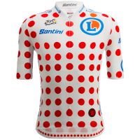 santini tour de france kom jersey - xxl