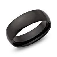 anillo acero inoxidable ennegrecido 7mm grabado posible