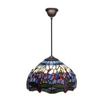 colgante con cable tiffany serie belle epoque d-30cm