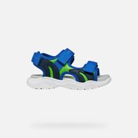 geox sandal splush nino azul royalverde