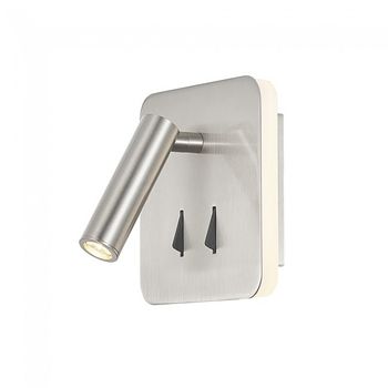 Aplique led con lector cayman (3+6w)