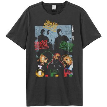 Amplified Clothing Camiseta manga larga Hip Hop Hooray para hombre