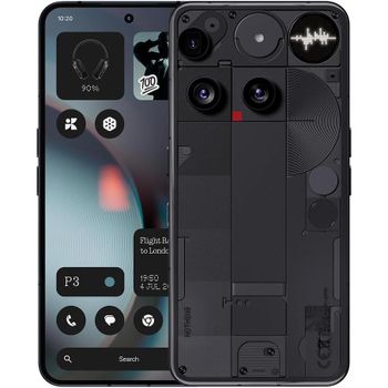 Teléfono – Nothing Phone (3) 5G, versión global, Glyph Interface con 489 LEDs, Triple Cámara 50MP con Teleobjetivo 3X, Pantalla AMOLED 120Hz 4500 nits, Batería 5150mAh, Nothing OS 4, IP68