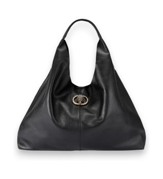Kurt Geiger para mujer. 5049700109 Bolso de Piel hobo Chelsea negro (OSFA), Casual