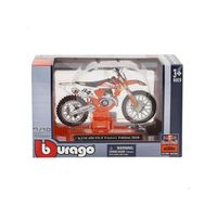 moto metal burago  wrb ktm cross escala 118