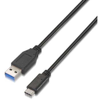 Nanocable Cable USB 3.1 Tipo C a USB Tipo A Macho/Macho 1m Negro