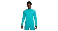 camiseta de tirantes nike dri fit stride azul 1 2 cremallera  hombre