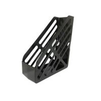 value deflecto maxi magazine file black
