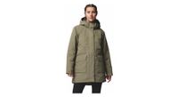 parka impermeable con capucha columbia pulaski green  mujer