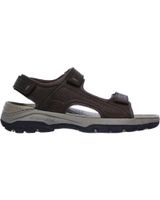 de skechers 204105 sandalias de hombre gris