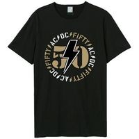 amplified clothing camiseta 50 classic bolt para hombre