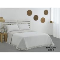 colcha bouti reversible manacor de la marca dolz - el toque perfecto para tu hogar