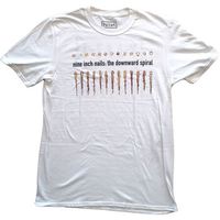 nine inch nails tops y camisetas downward spiral para hombre