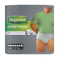 depend underwear for men largexlarge