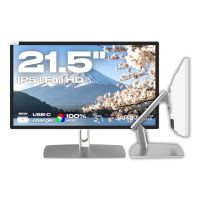 monitor japannext 215 fullhd 60hz ips tactil hdr usb-c 65w freesync g-sync blanco