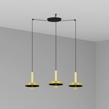 Lámpara de techo whizz (3 luces)