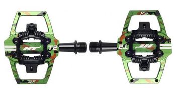 Par de pedales automaticos ht components t2 sx camo verde