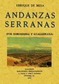 andanzas serranas (ed. facsimil)