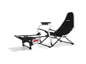 Silla - Playseat Challenge DD Edición F1, Diseño Práctico y Compacto, Comodidad Ergonómica, Blanco/Negro