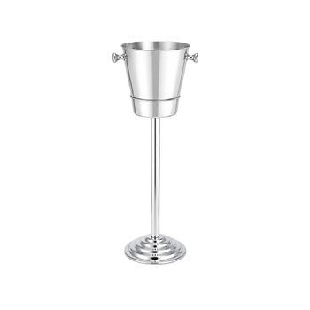 Cubitera para án sobre pie inox h.84cm