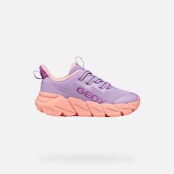 GEOX Flexyper Fast Junior Lila/coralo Claro