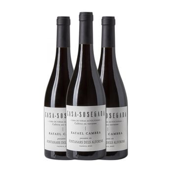Rafael Cambra Vino Tinto Casa Sosegada Tinto Valencia 75 Cl 13.5% Vol. (pack De 3 Unidades)