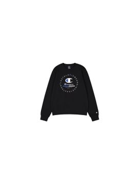 Sudadera Champion Crewneck Sweatshirt Hombre Negro