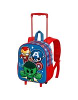 mochila infantil con ruedas karactermania 06615 los vengadores uni