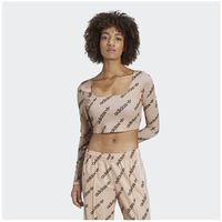 adidas tops y camisetas ls cr top para mujer