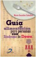 Guía de alimentación para personas con Sindrome de Down