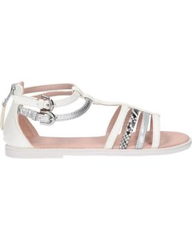 de GEOX J7235D 054AJ J S KARLY C0007 WHITE-SILVER