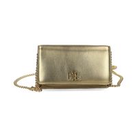 lauren ralph lauren bolsos mujer - dorado talla os