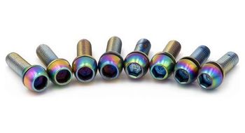 Juego de 8 tornillos para vastago oil slick title dm1