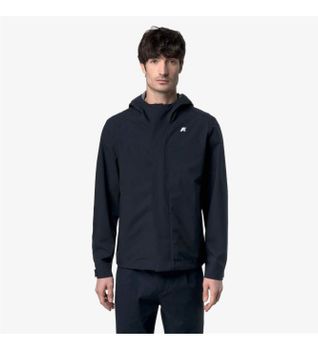 K-way para hombre. K7136SW Chaqueta Jacko Stretch 2L marino (XXL), Casual, Poliéster