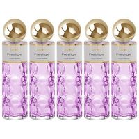 pack de 5 eau de parfum mujer saphir presitige 200ml