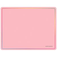 marsgaming mmp124 alfombrilla gaming 360x260mm diseno rainbow caucho natural y nanotextil rosa
