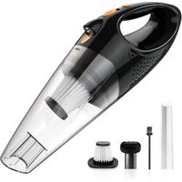 aspiradora de mano sin cable recargable inalambrica aspiradora de mano inalambrica con 2 filtros aspiradora de automovil de alta potencia con tecnologia carga rapida mini aspiradora recargable