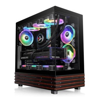 Caja Thermaltake View 270 Plus WS ARGB negra cristal templado E-ATX ARGB