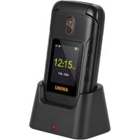 lipa uniwa v909t telefono para mayores 4g negro