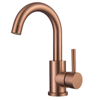 grifo mezclador de lavabo - cobre - lomazoo - zeno