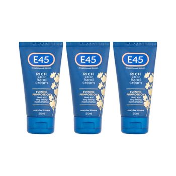 E45 Rich 24HR Hand Cream Triple Pack