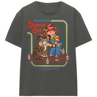 steven rhodes camiseta caring for your den cat para hombre