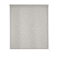estor enrollable transucido sandor 170 x 175 cm gris estoralis