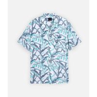 oxbow camisa manga corta chemise manches courtes tropics para hombre